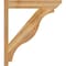 Ekena Millwork Funston Slat Rough Sawn Outlooker, Western Red Cedar, 6"W x 30"D x 34"H OUT06X30X34FST06RWR - alternate 3